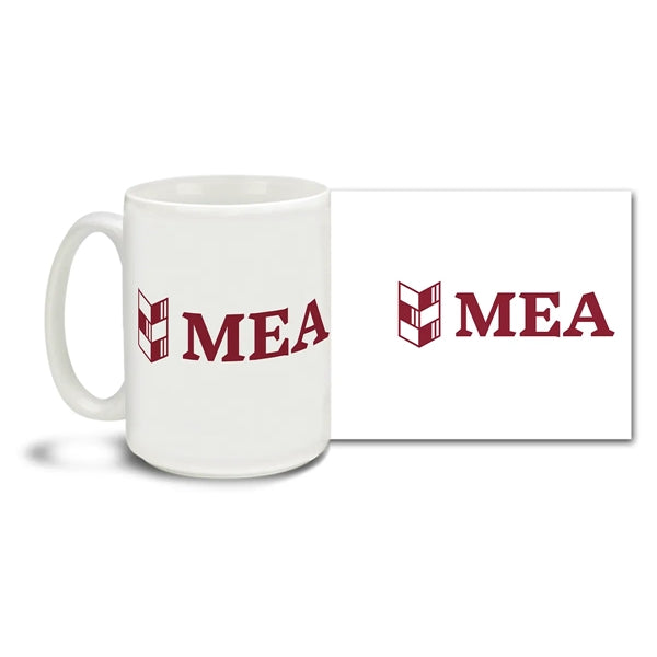 15 Oz. Ceramic MEA Mug